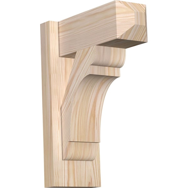 Ekena Millwork Olympic Craftsman Smooth Outlooker, Douglas Fir, 5 1/2"W x 12"D x 16"H OUT06X12X16OLY04SDF - main
